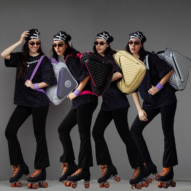 HEXIFUL Skate Bag for Ice, Inline, Roller & Quad Skates - Kids & Adults - Image 2